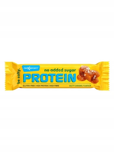 7 x Proteinová tyčinka Maxsport slaný karamel v mléčné čokoládě 40 g
