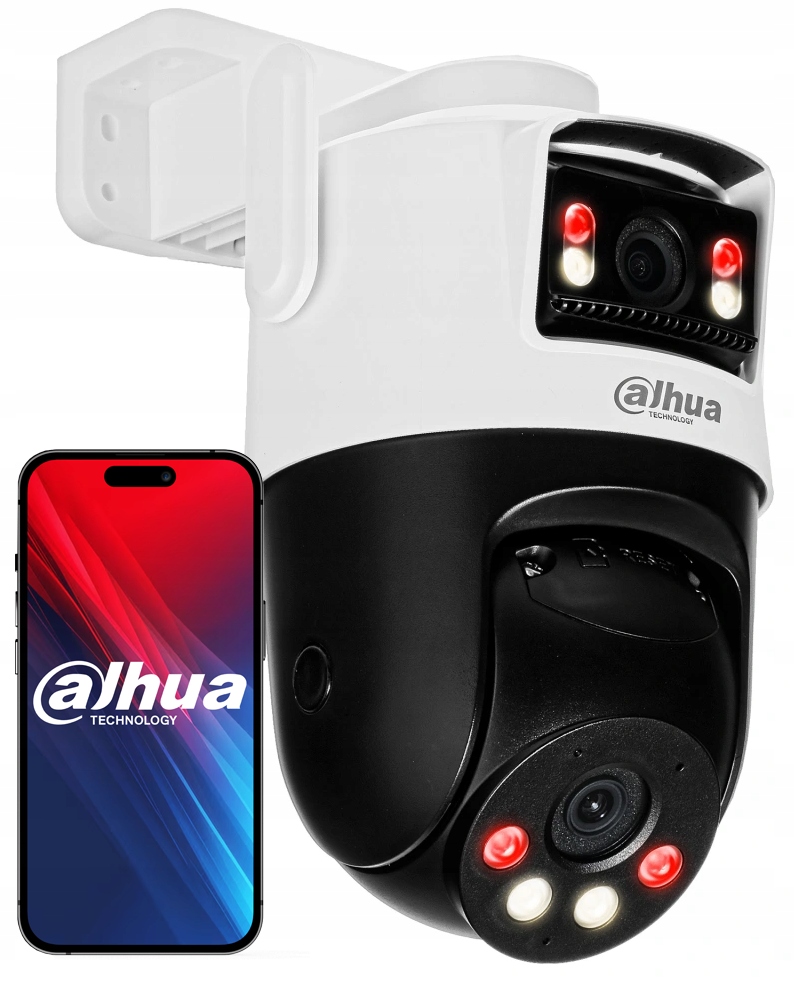 Vonkajšia Wifi kamera Dahua 10MPx otočná duálna 5Mp+5MP) P5D-5F-PV