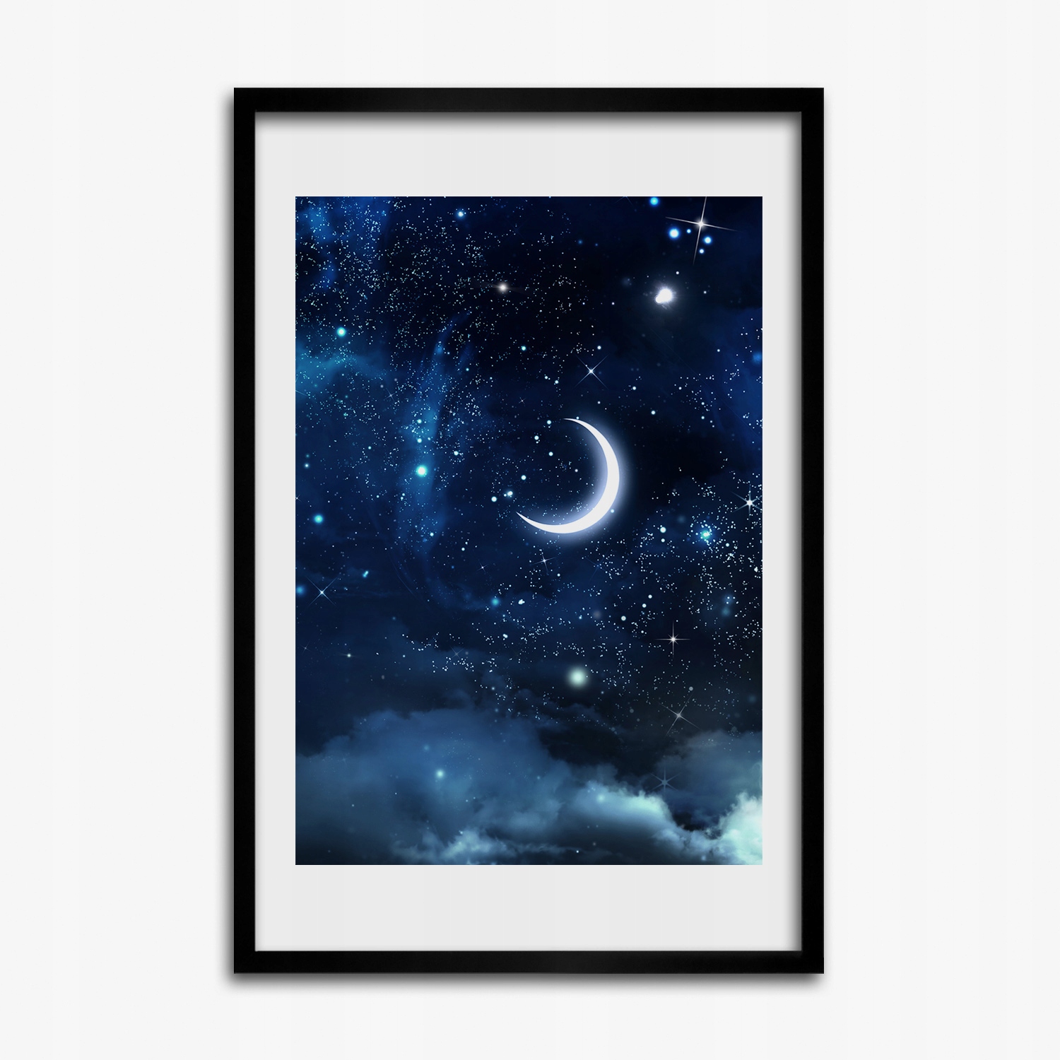 Foto obraz s grafikou Hvězdná obloha 40x60 cm