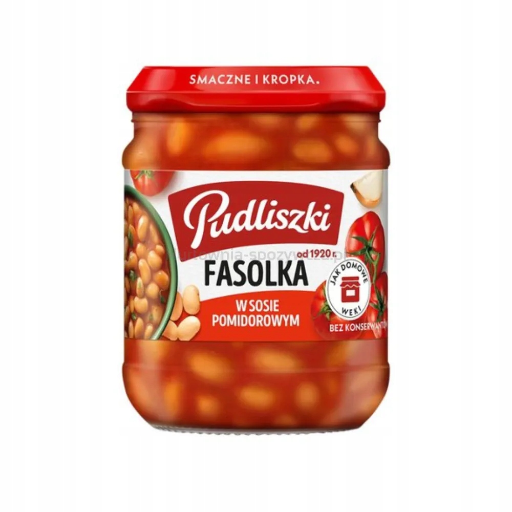 Pudliszki Fazole v rajčatové omáčce 450 g