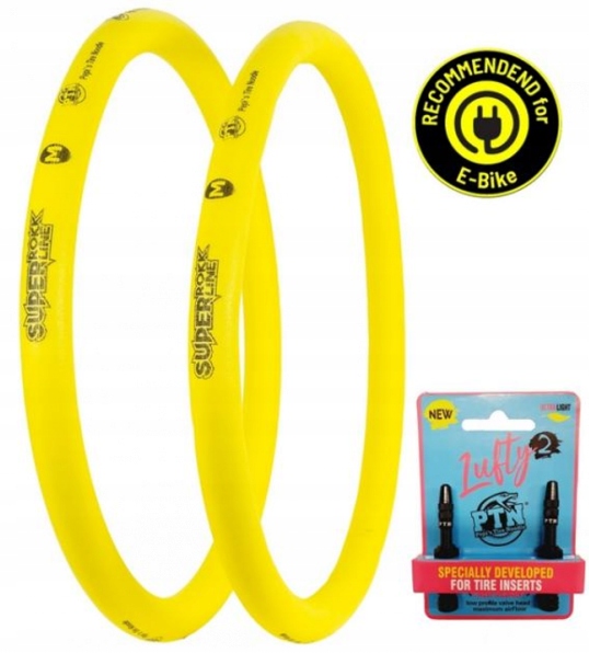 Vložky do pneumatik Pepi's Rokk Line 27,5'' vel L, 2 ks ventilky