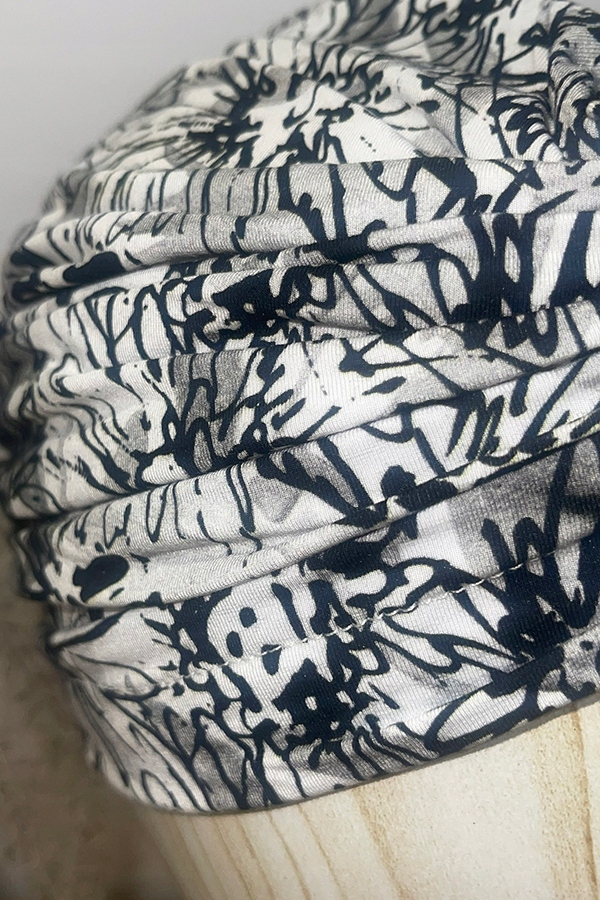 Turban WIOLA B/180 Bambus Turbany po chemioterapii Model Wiola