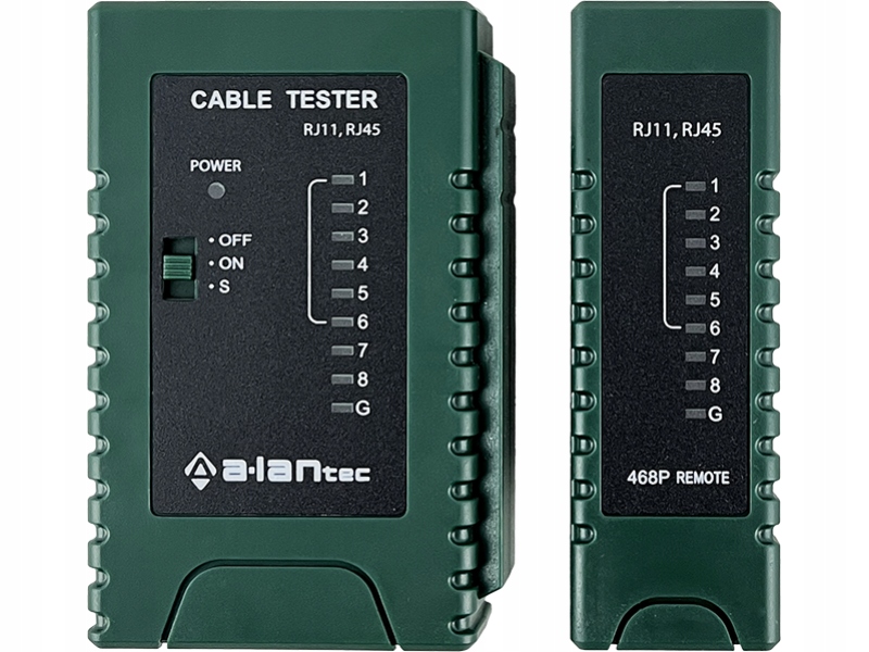Тестер сетевого кабеля LAN RJ45 RJ12 RJ11