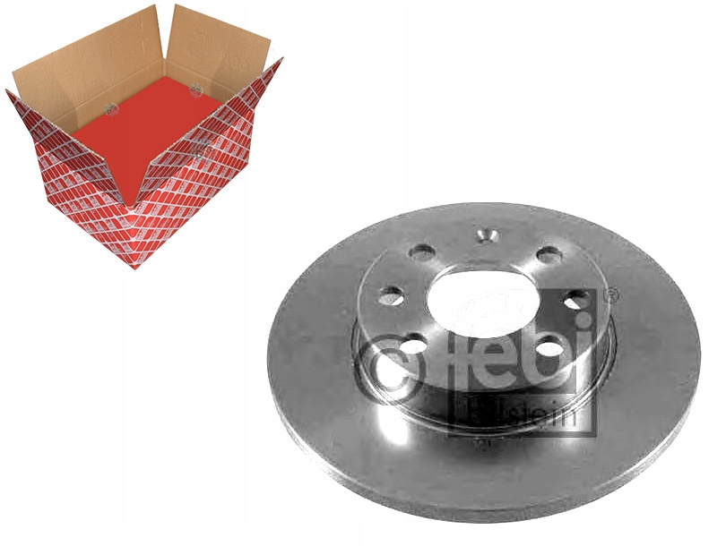 FEBI КОМПЛЕКТ ДИСК ТОРМОЗНЫХ 9195981 569020 0