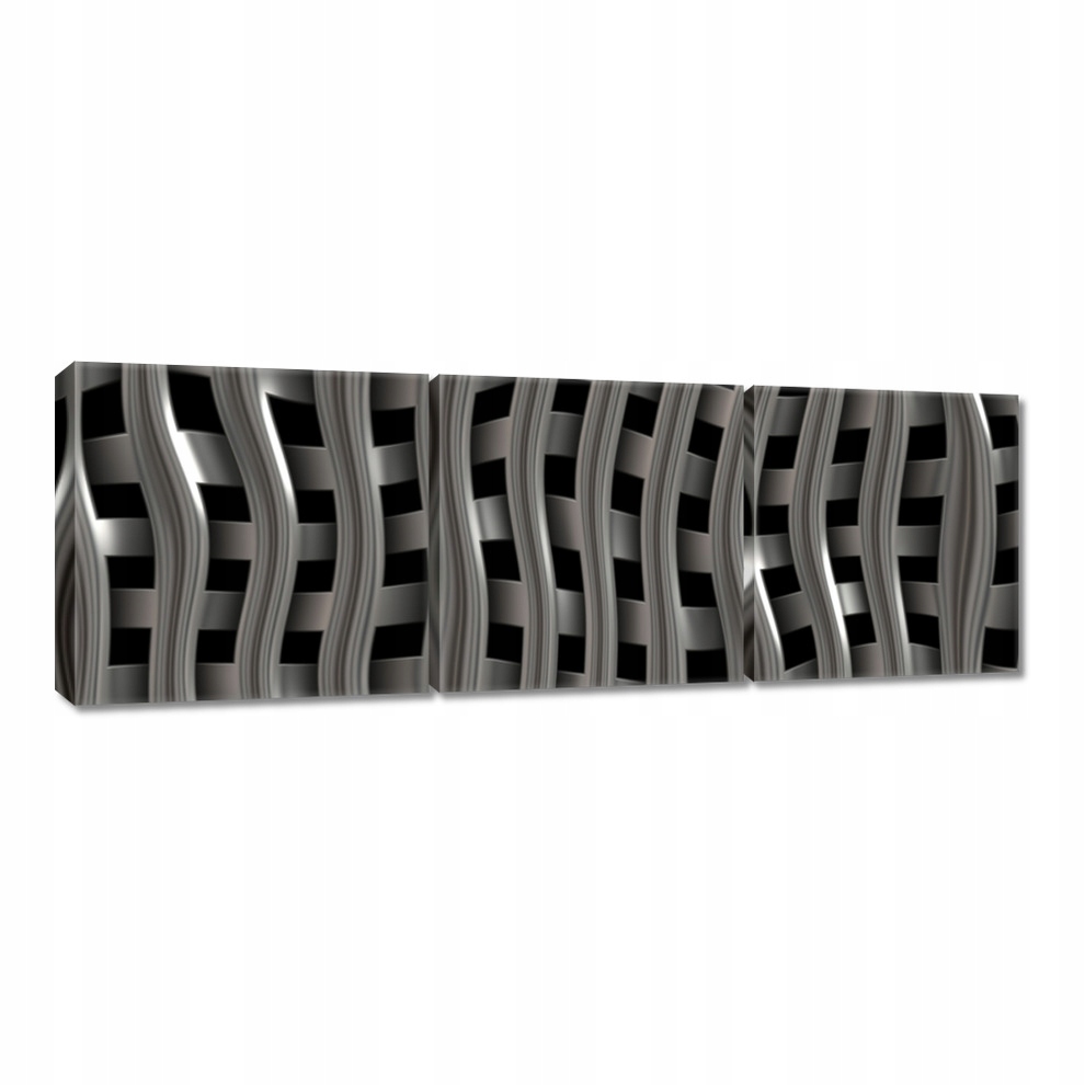 

Obrazy 60x20 Srebrne fale