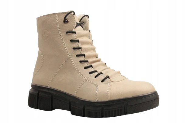 Kotníkové Boty Rieker X3428-60 vel.37 Béžová Teplá