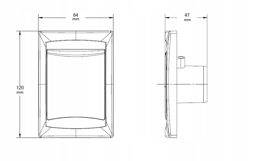 GNIAZDO SSĄCE VEGA SREBRNE 120x84mm Marka inna