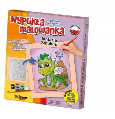 

Wypukła malowanka Fantazja Smokuś