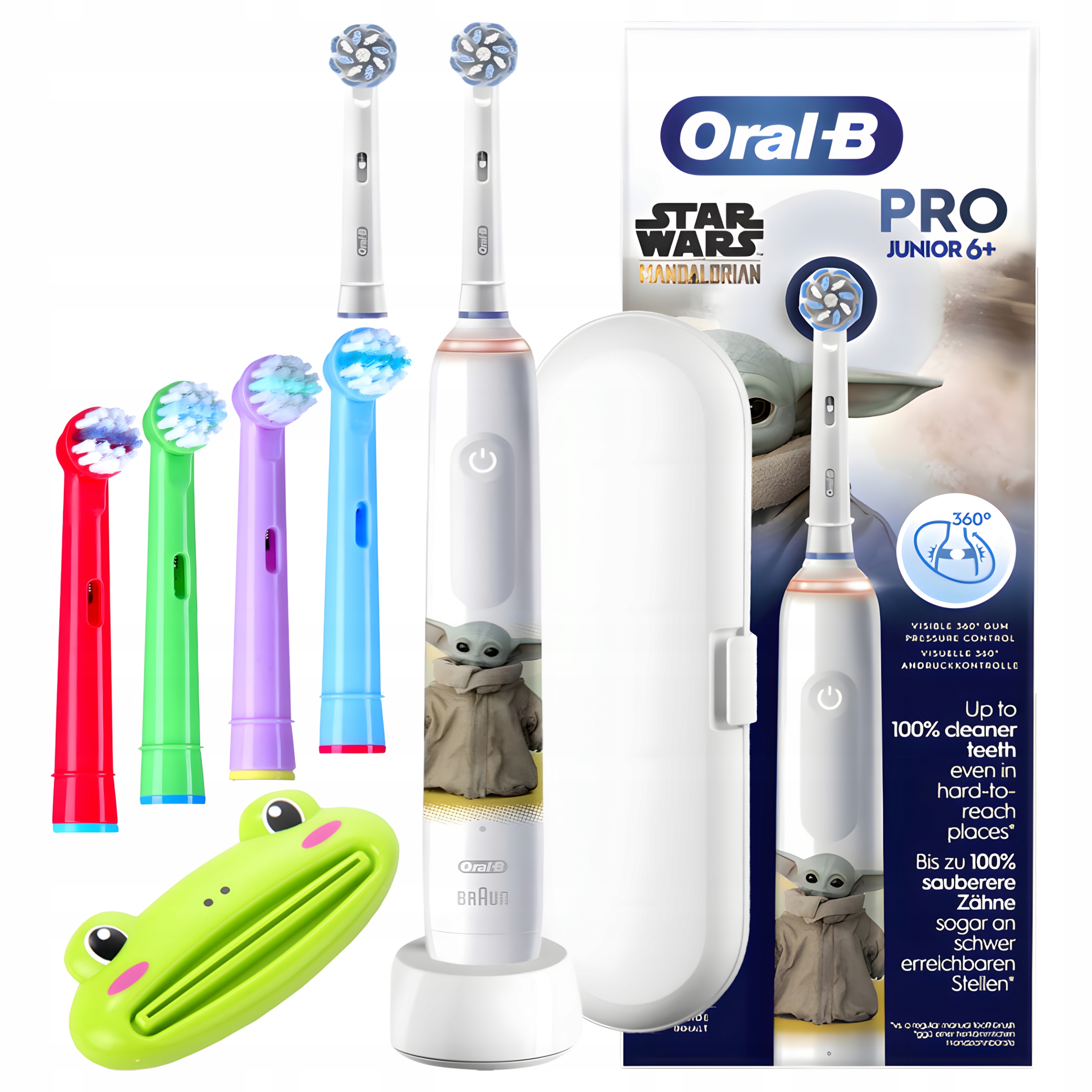 Szczoteczka Elektryczna Dla Dzieci Oral-B Pro 3 Junior Star Wars, Zestaw