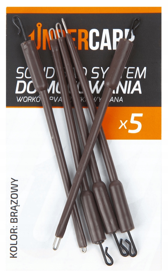 System do mocowania worków Pva Undercarp Solid Bag Szybka wymiana Brązowy