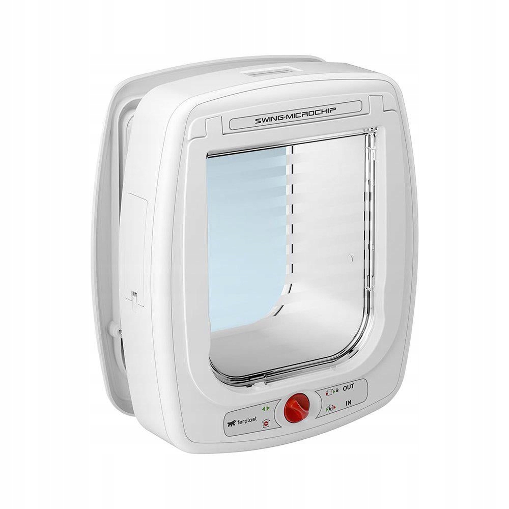 Levně Ferplast Dvířka pro kočky s mikročipem Swing Large 26,5 x 16,2 x 31,5 cm