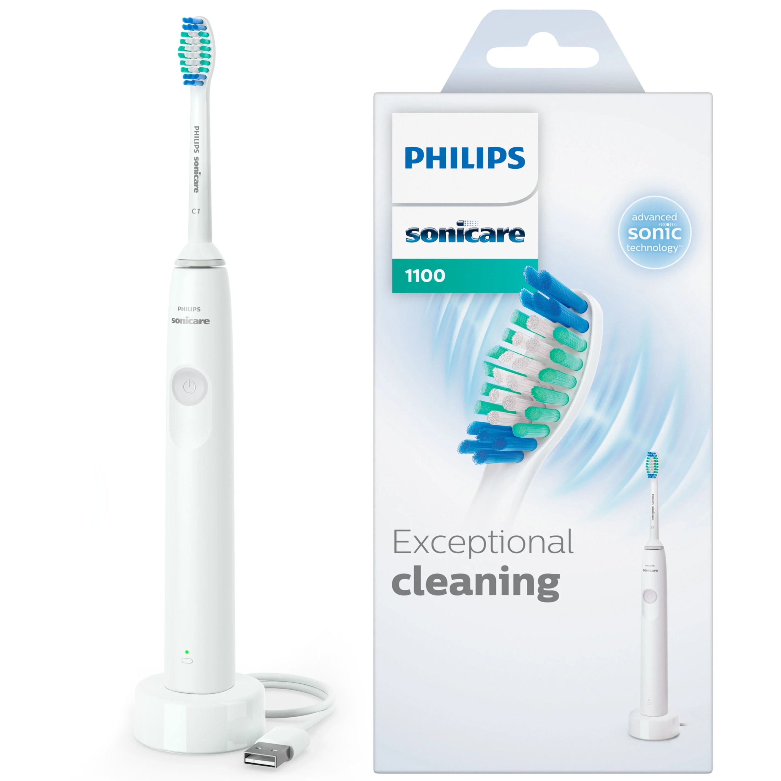 Szczoteczka Soniczna do Zębów Philips Sonicare HX3641/02 Series 1000 Biała