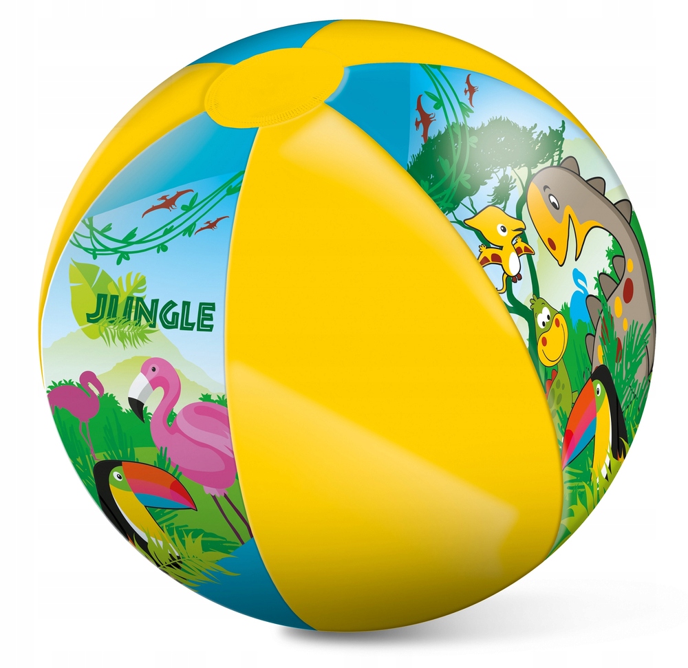 Duża Piłka Plażowa Dmuchana Średnica 50 cm