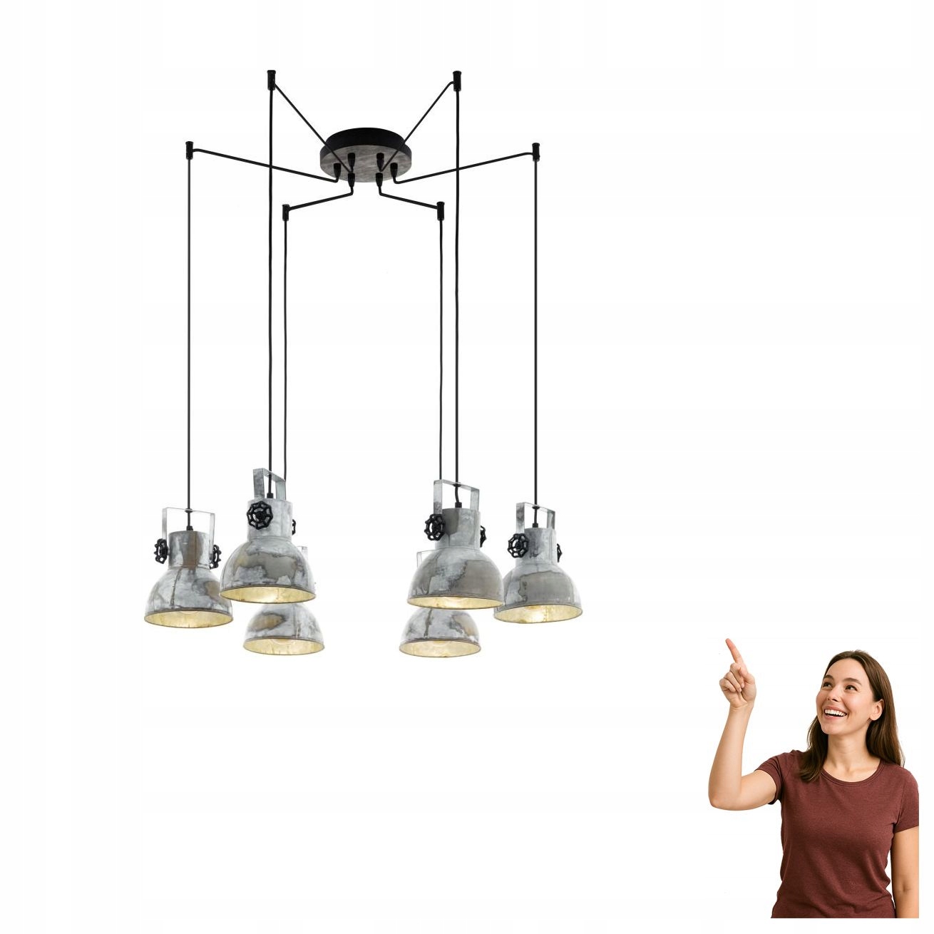 Závesná lampa Barnstaple 49732 Eglo