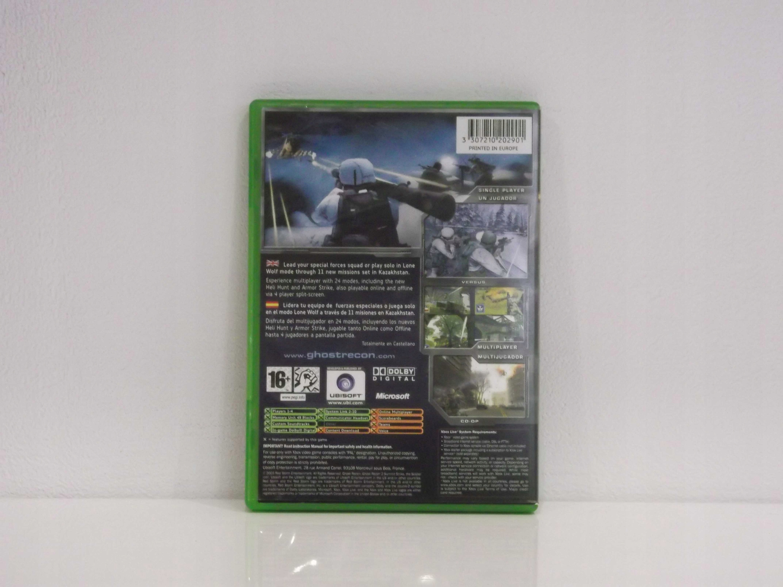 TOM CLANCY'S GHOST RECON 2 SUMMIT STRIKE XBOX Tematyka gry akcji