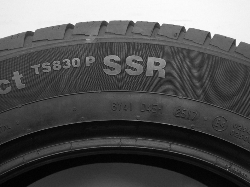 2Z 225 60R17 Continental TS 830 P 99H RSC 3718 7 8 Load index 99 775 kg