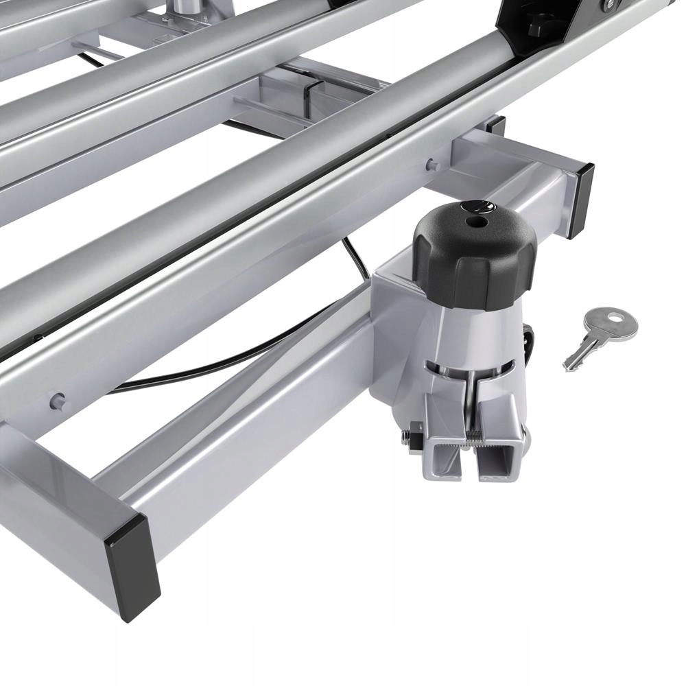 BAGAŻNIK ROWEROWY NA HAK PLATFORMA 4 ROWERY - AMOS - UCHYLANY 13 PIN ZAMEK Szerokość produktu 113 cm