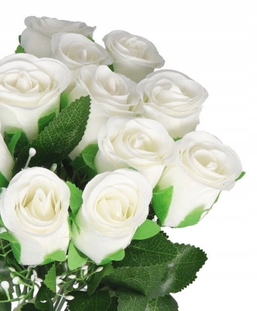 SZTUCZNE KWIATY ROŚLINY RÓŻA RÓŻE BUKIET GĘSTY XXL Marka Deko