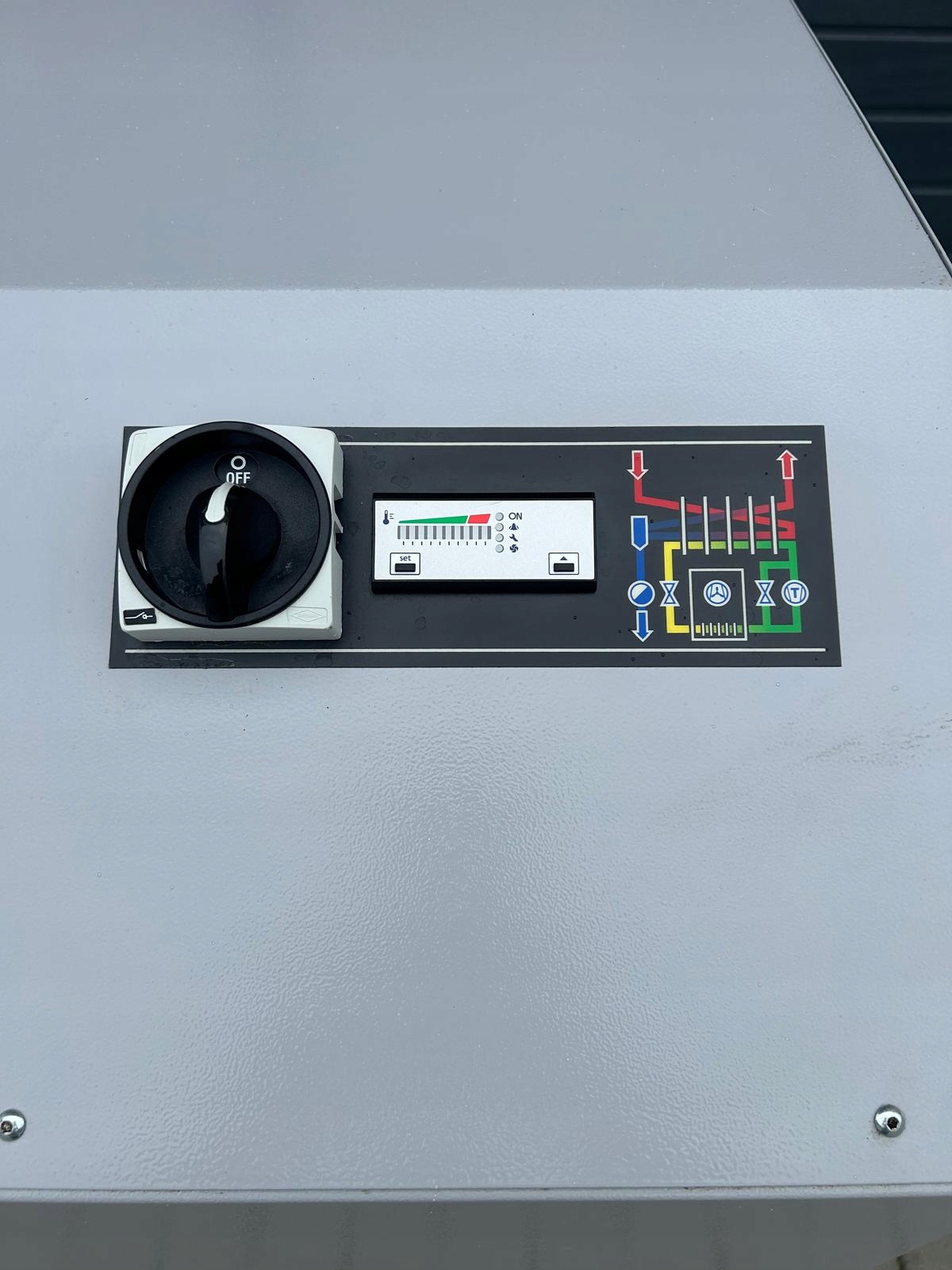 OSUSZACZ POWIETRZA ZIĘBNICZ KOMPRESOR ŚRUBOWY RENNER 10m3 /min Model rkt