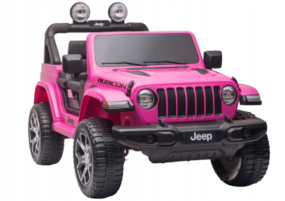 Pojazd na Akumulator Jeep Wrangler Rubicon DK-JWR555 Różowy