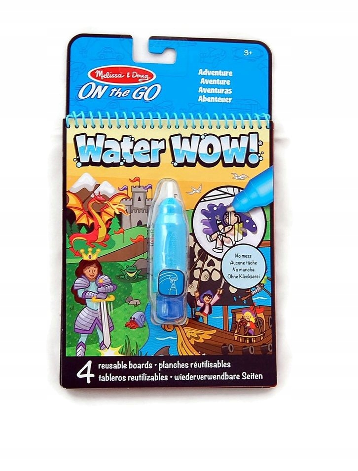 

Kolorowanka wodna wieloroazowa Water Wow