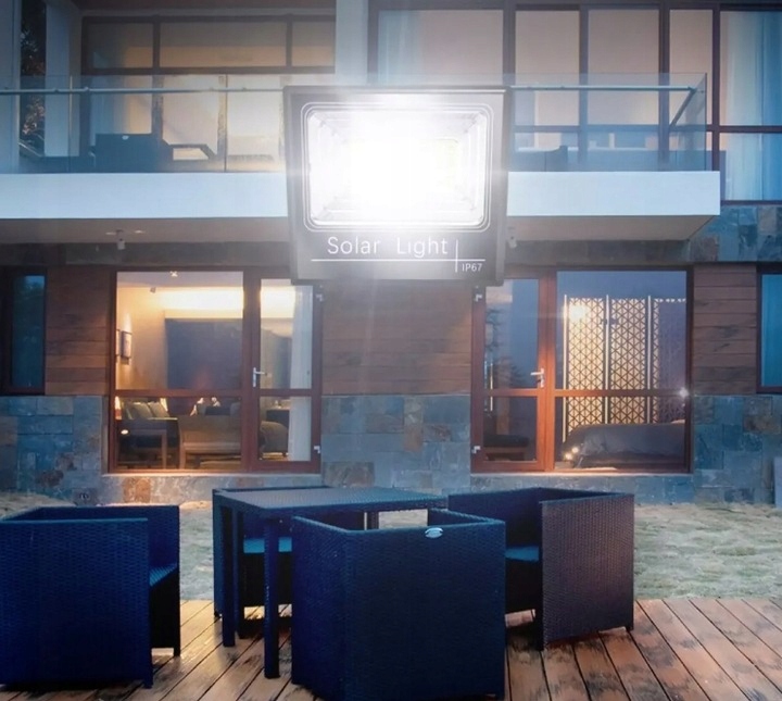 Lampa solarna uliczna Led 500W+ pilot Moc 5 W