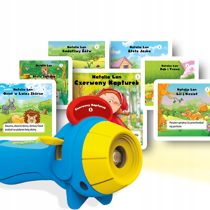 

TalesTime Projektor +7 Bajek do czytania/oglądania