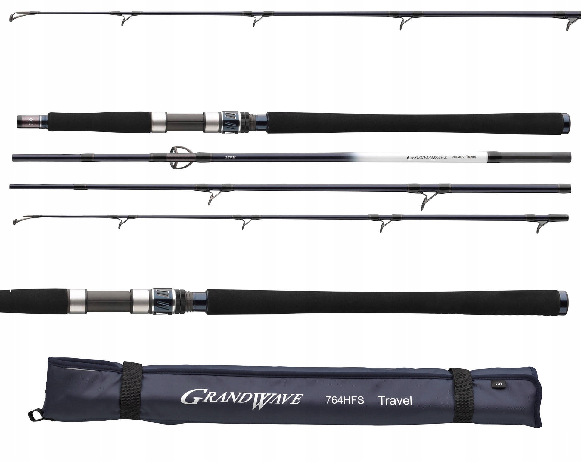 Wędka Daiwa Grandwave Travel 225/150-300g
