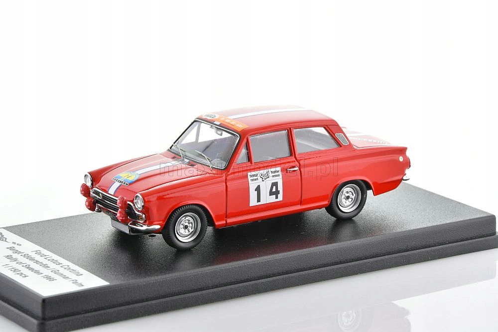 Ford Lotus Cortina #14 B.Soderstrom Rallye 1/43