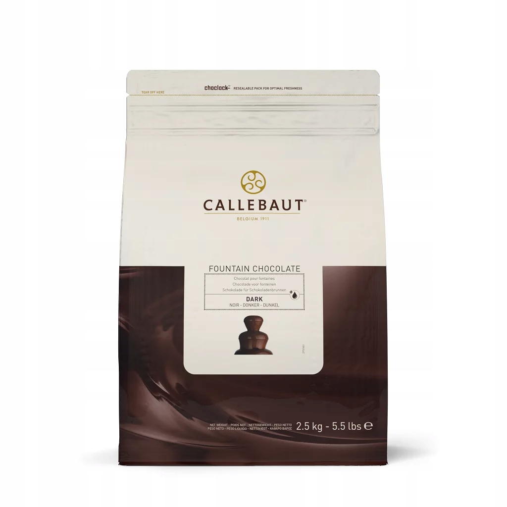 Callebaut Czekolada do fontanny deserowa 2,5 kg