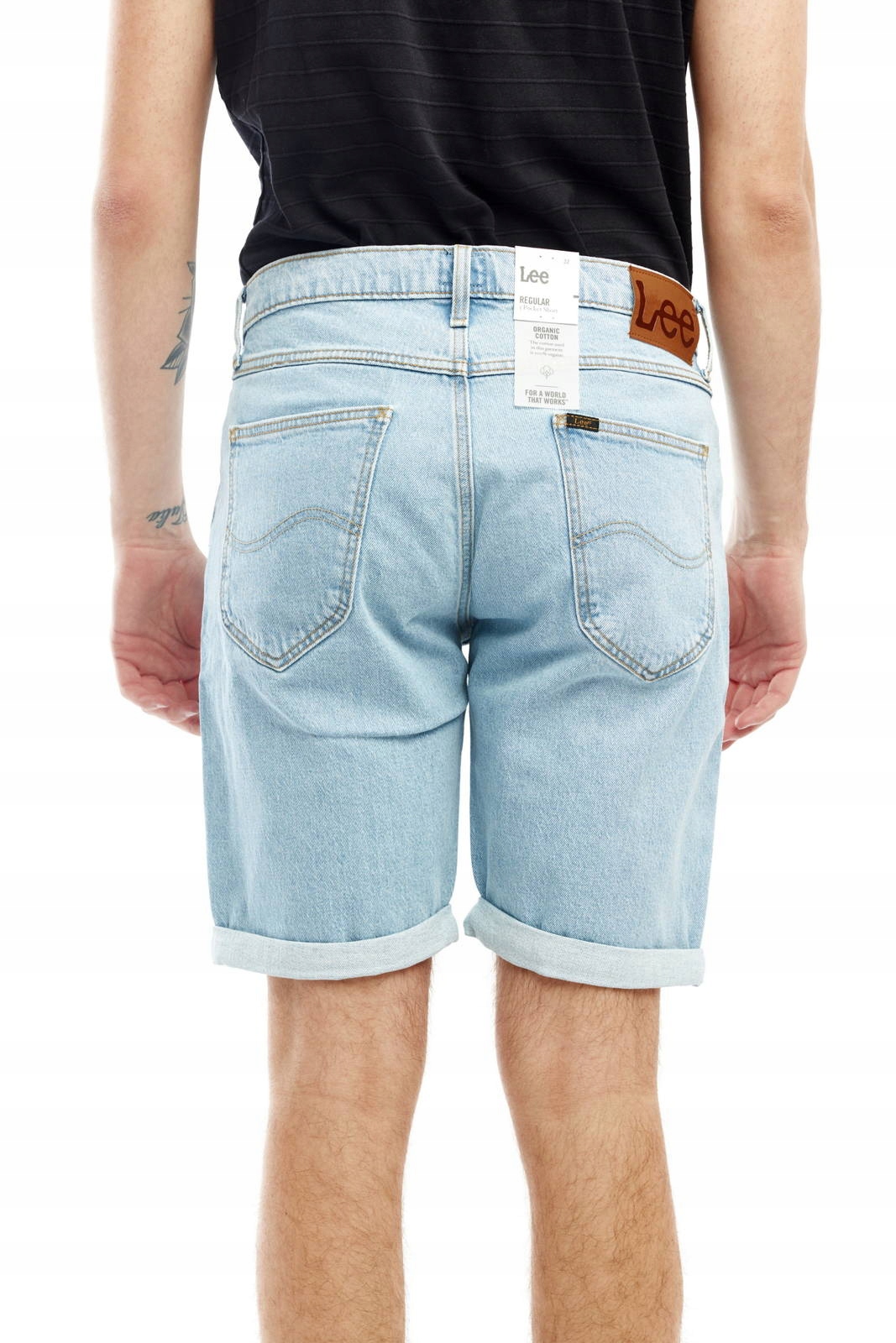 

Lee 5 Pocket Short Light Alton L73EMWJU W32