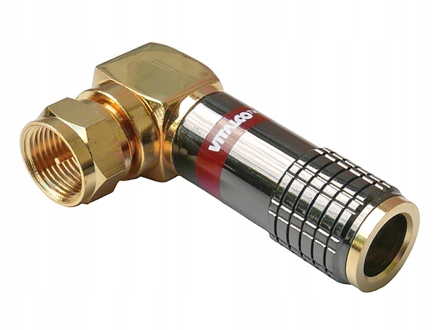 

Wtyk antenowy F 75Ohm kątowy Hq Vitalco