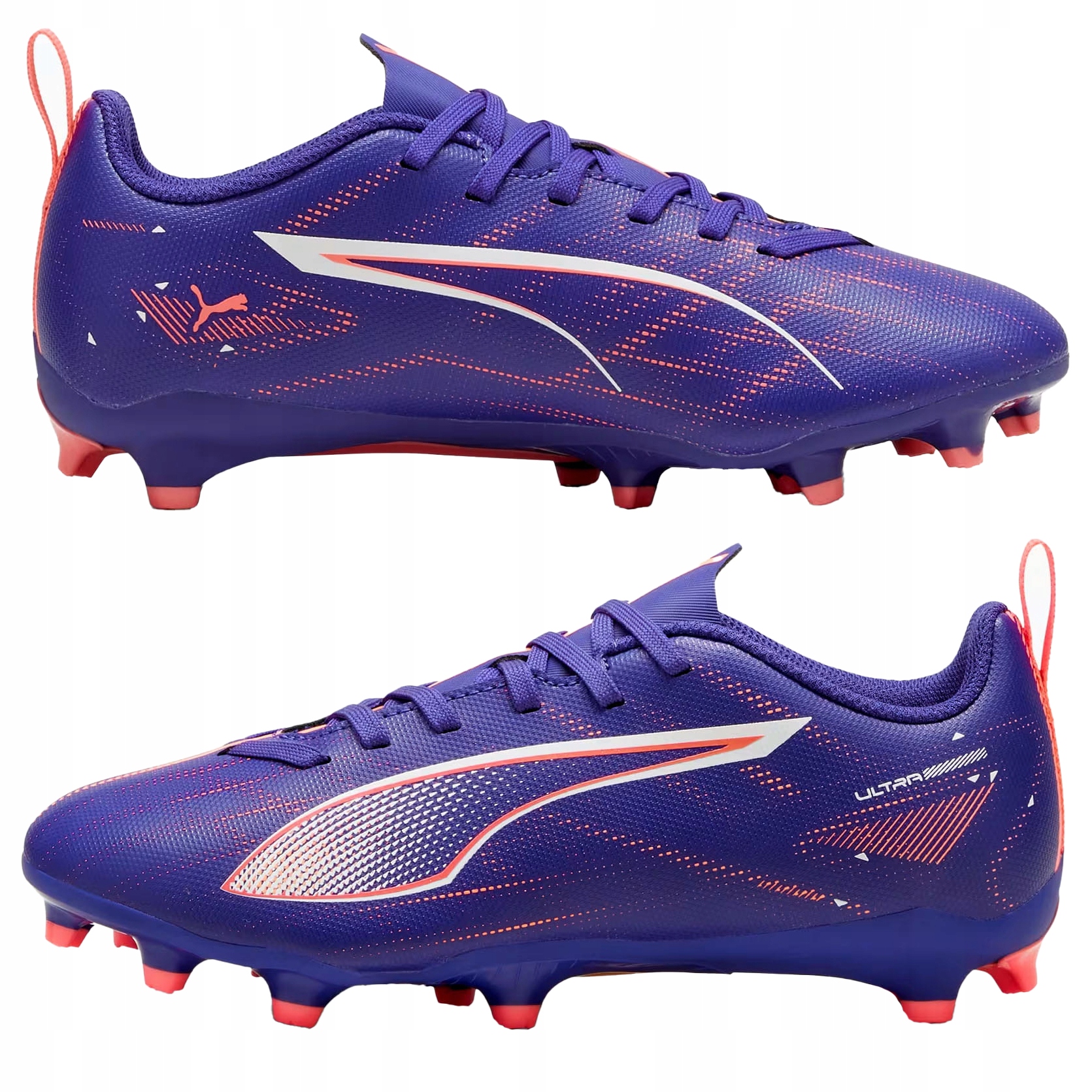 Puma boty korkové lankové fialové Ultra 5 Play Fg/ag 107689 01 45