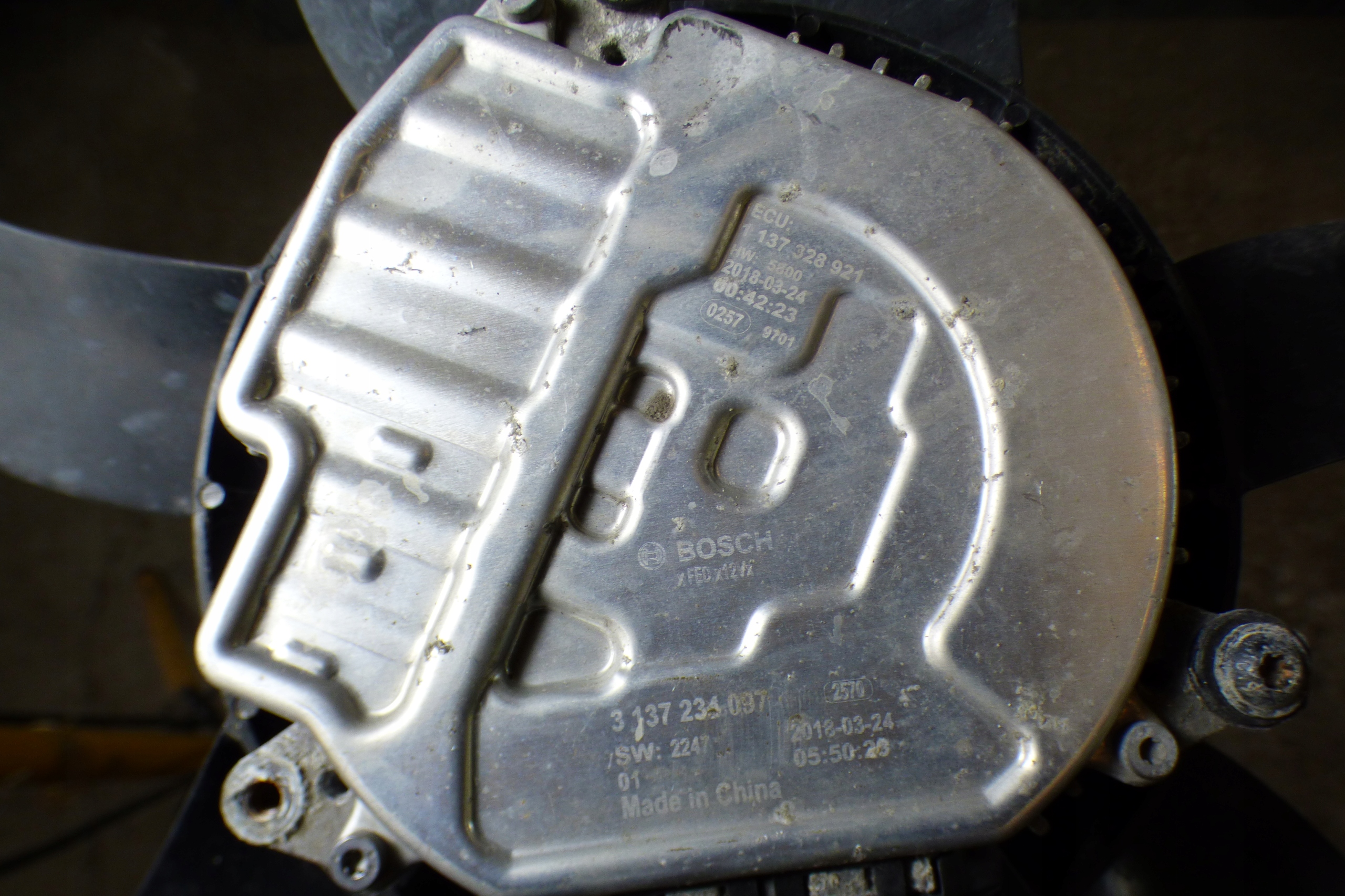 ventilátor chladiče 1137328921 OPEL ASTRA K V