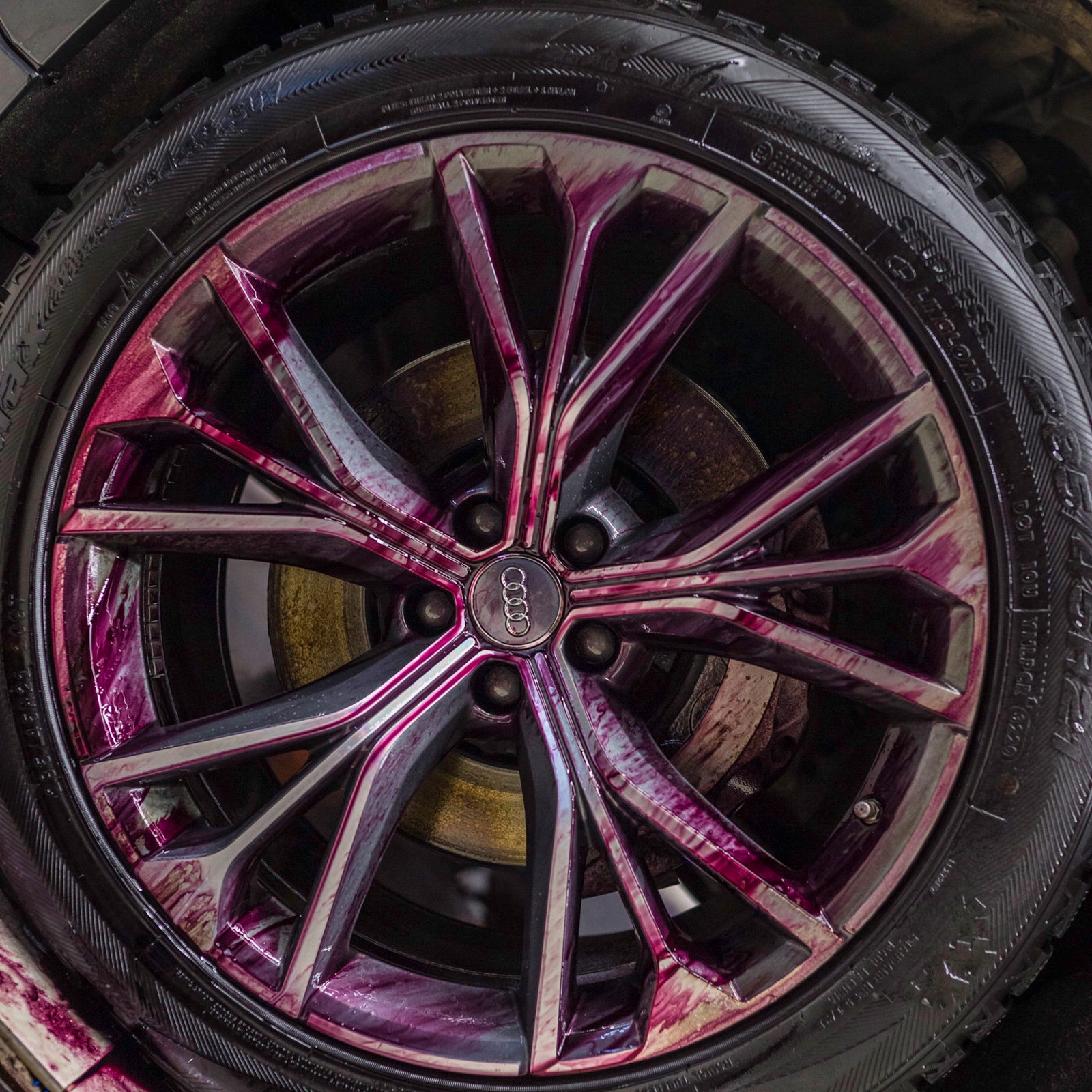 ADBL VAMPIRE ELIXIR 5L ZESTAW DO CZYSZCZENIA FELG KRWAWIĄCY BIEŻĄCE MYCIE Stan opakowania oryginalne