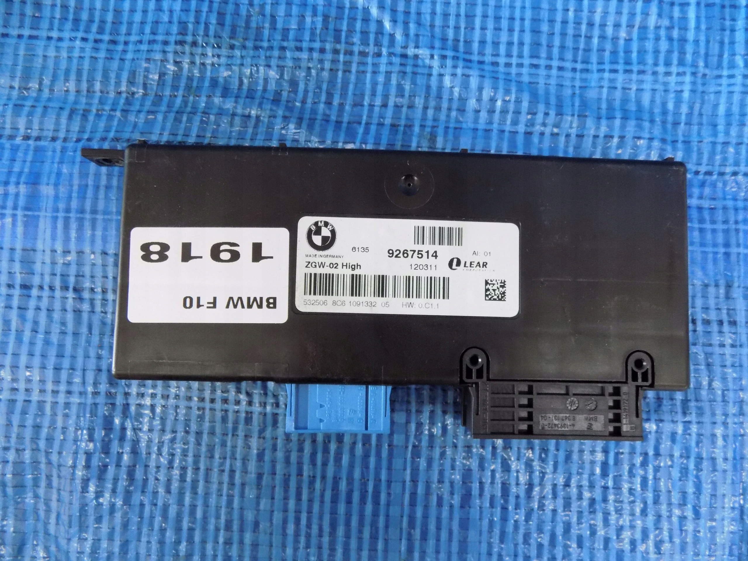 module control unit KOMFORTU GATEWAY BMW 5 F10 2012R 3,0B