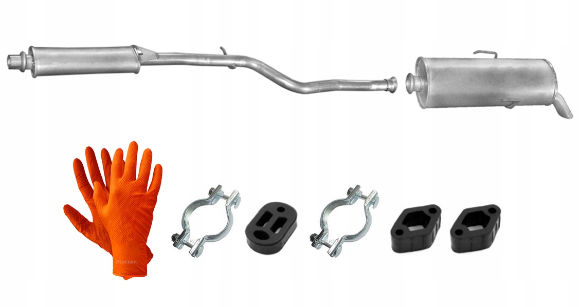 Peugeot 106 1.3 1.4 1.5 1.6 (1991-2004) Tlumič Koncový