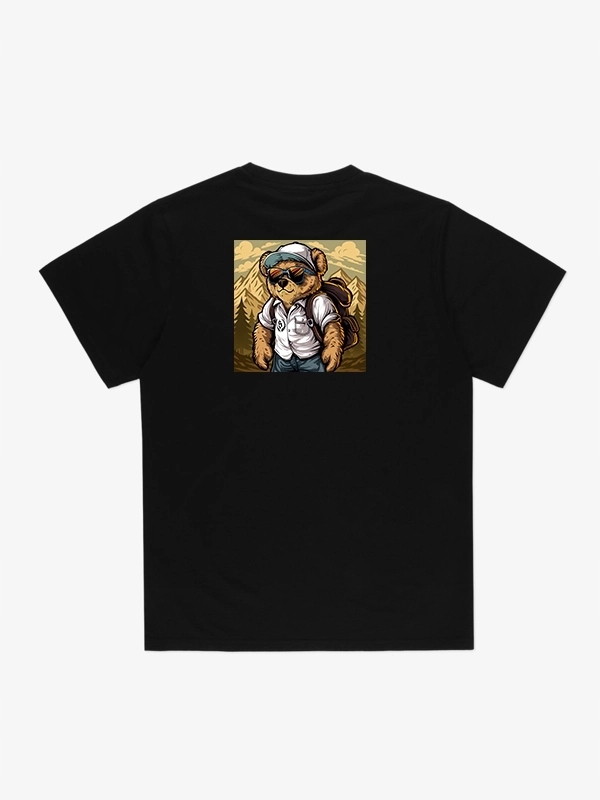 Tričko Środowisko Miejskie „all Time On Tour Bear Classic“ Black vel. M