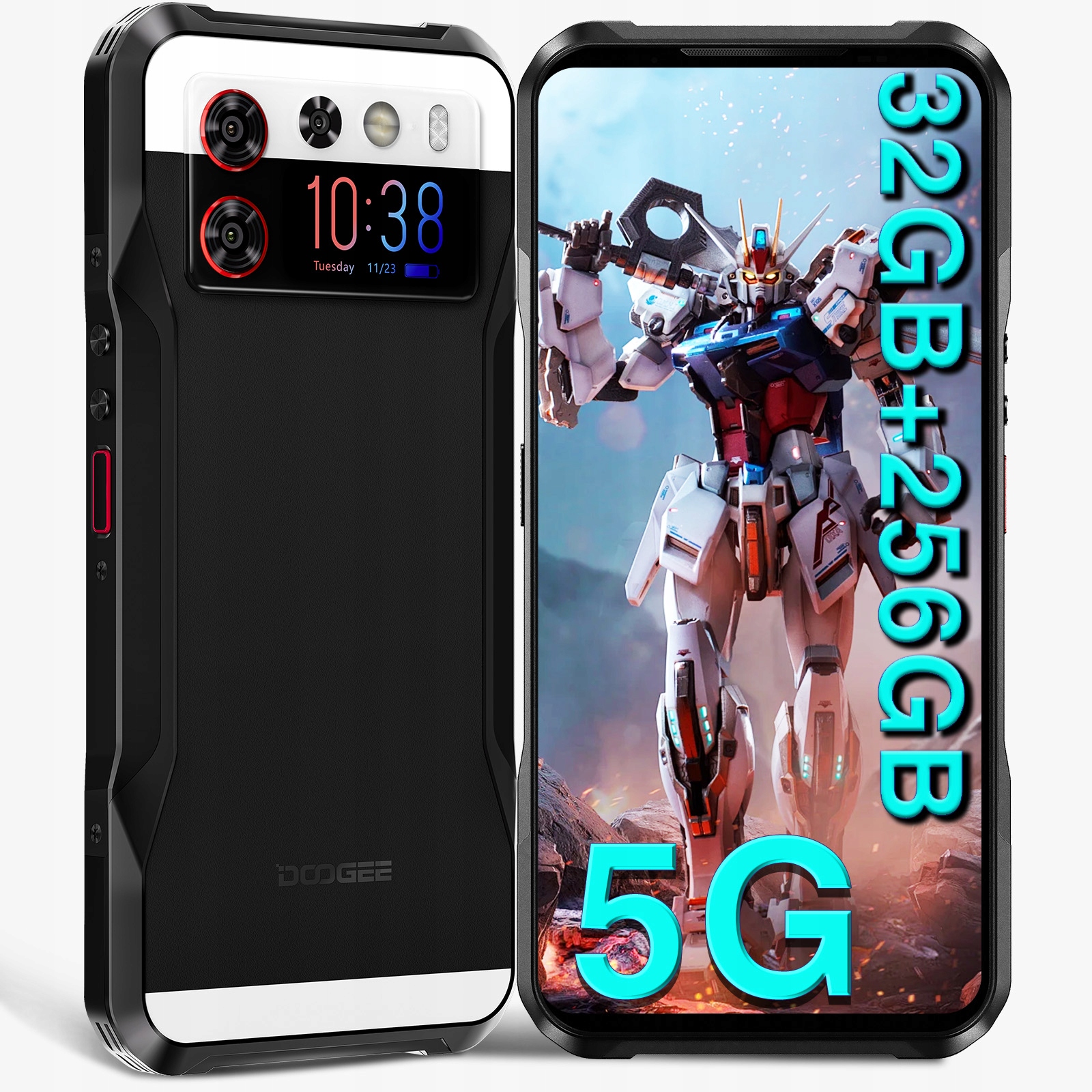 Smartfón Doogee V20S 32/256GB 6.43"6000 mAh Amoled Fhd 5G Wifi Nfc Android13