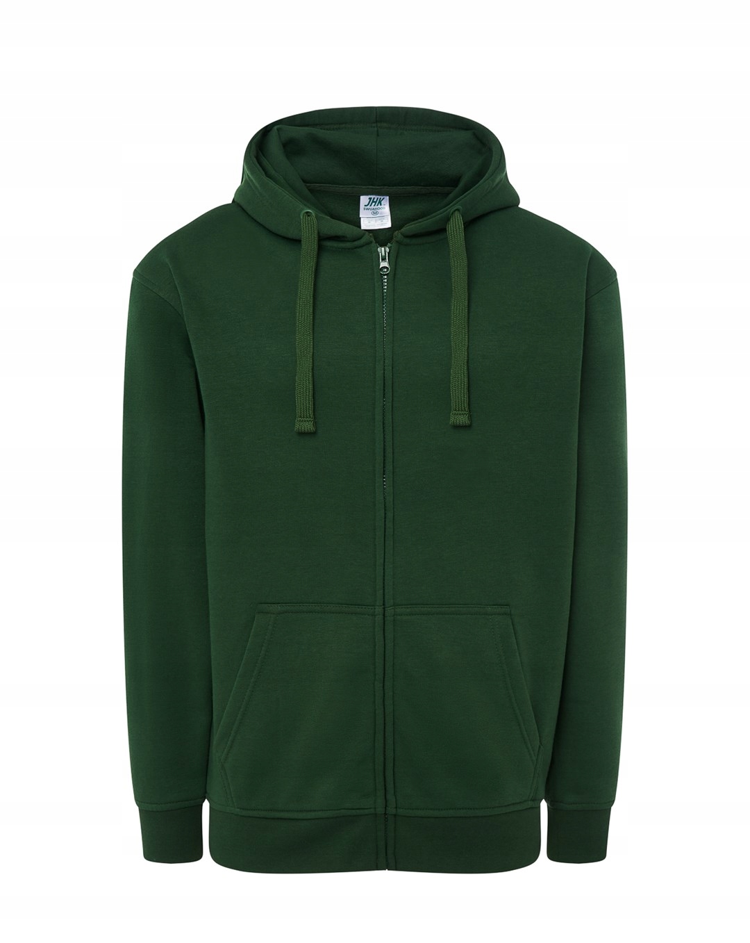 

Bluza z kapturem na suwak kieszenie Jhk bot S