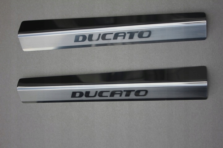 NAKŁADKI PROGI FIAT DUCATO 2007+ STAL NIERDZEWNA EAN (GTIN) 4949427908536