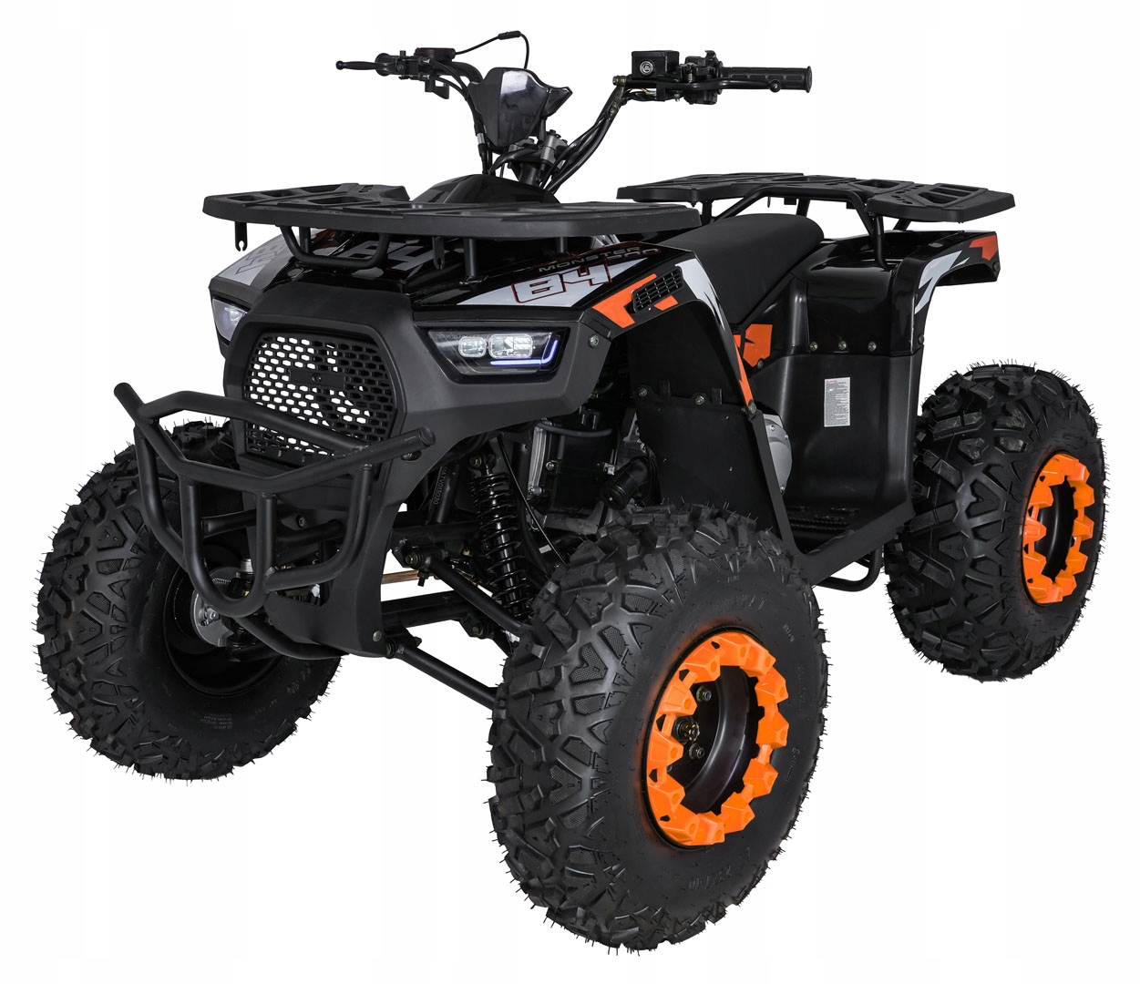 Pojazd Quad Spalinowy 200CC Monster Pomarańczowy do 80km/h do 150kg ATV013