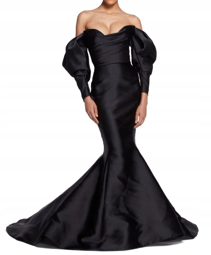 Marchesa Ball Gown M39816 Černé plesové šaty vel. 40