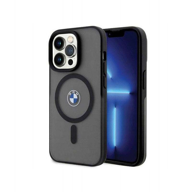 Bmw Signature MagSafe Etui iPhone 14 Pro Max (czarny)