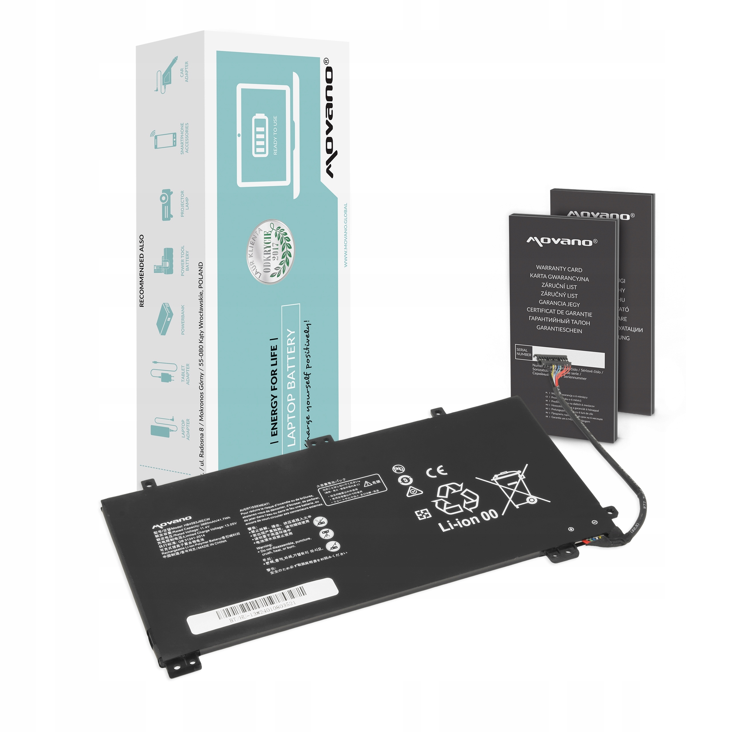 Bateria do Huawei Matebook 13 HB4593J6ECW HB4593J6ECW-31 HN-W19L HN-W29L