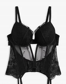 B.P.C GORSET Z KORONKĄ 85D 44/46