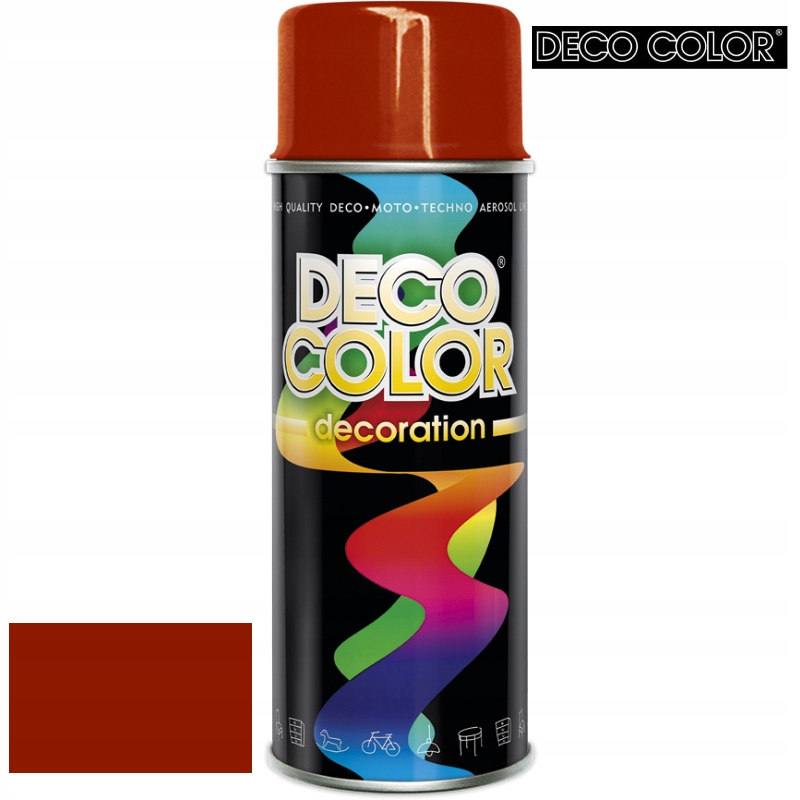 

Deco Color Farba Spray Czerwony Ral 3020 Połysk
