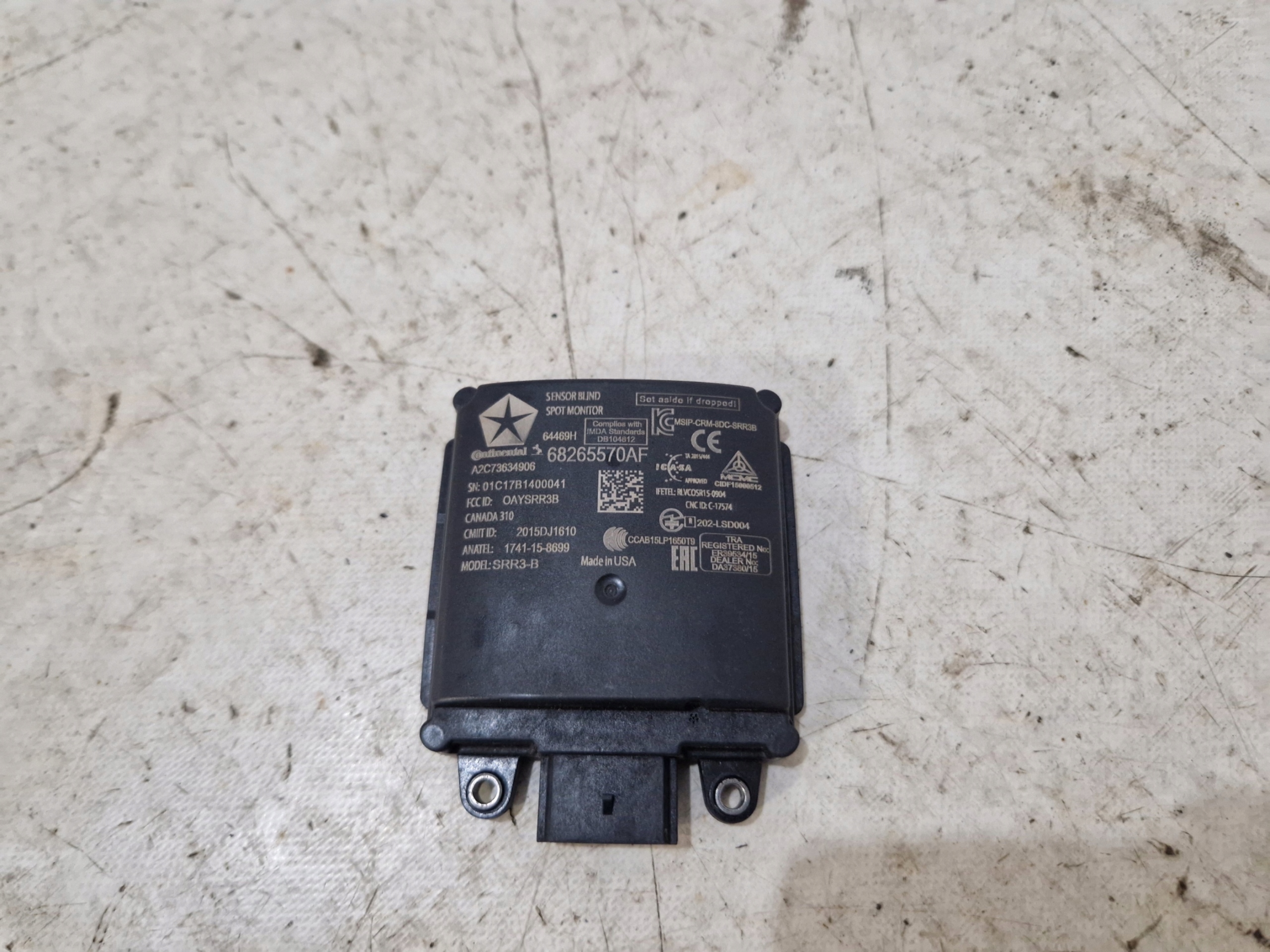 DODGE DURANGO 2021- Module MARTWEGO POLA 68265570AF