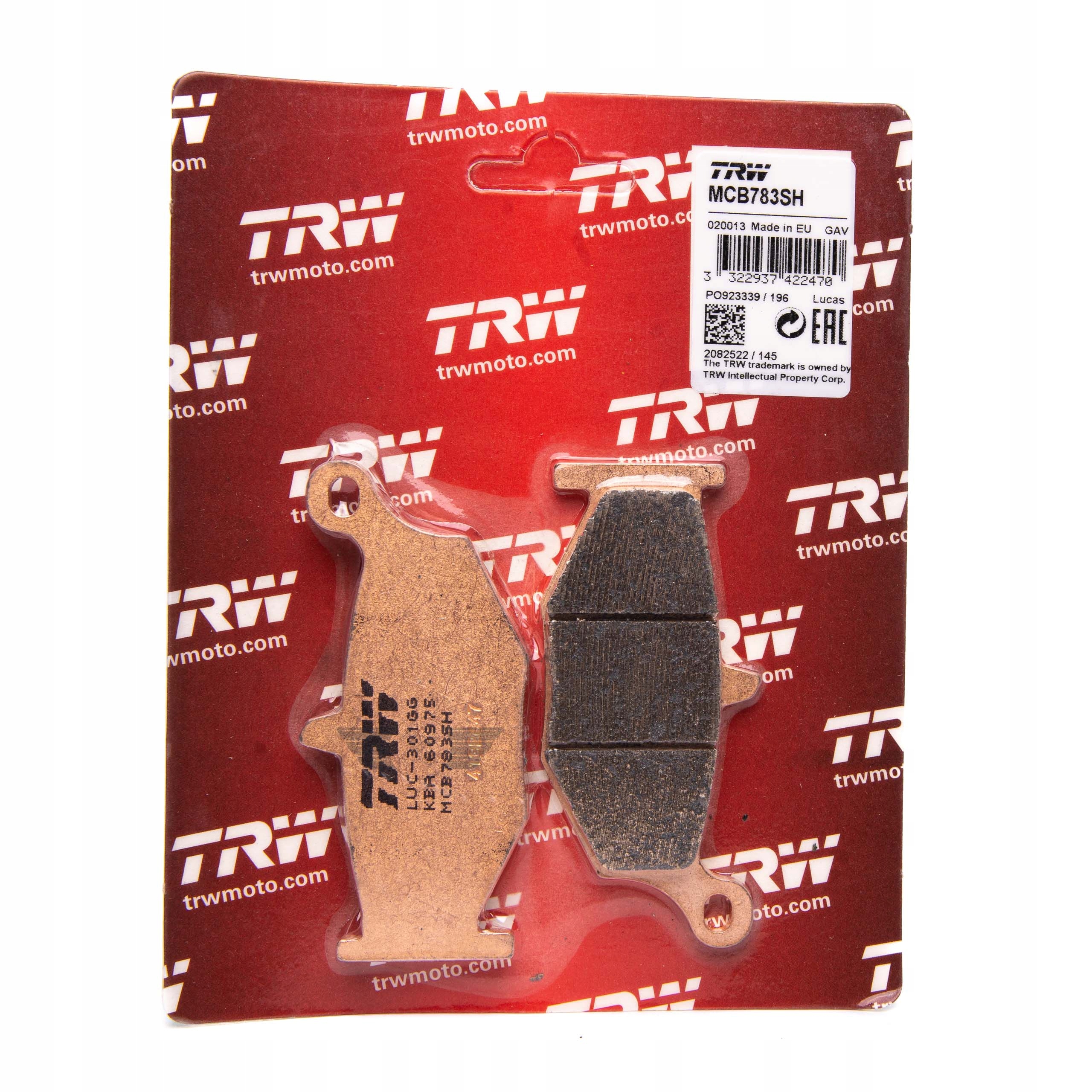 

Klocki Hamulcowe Trw Suzuki Gsr 600 06-08 Tył