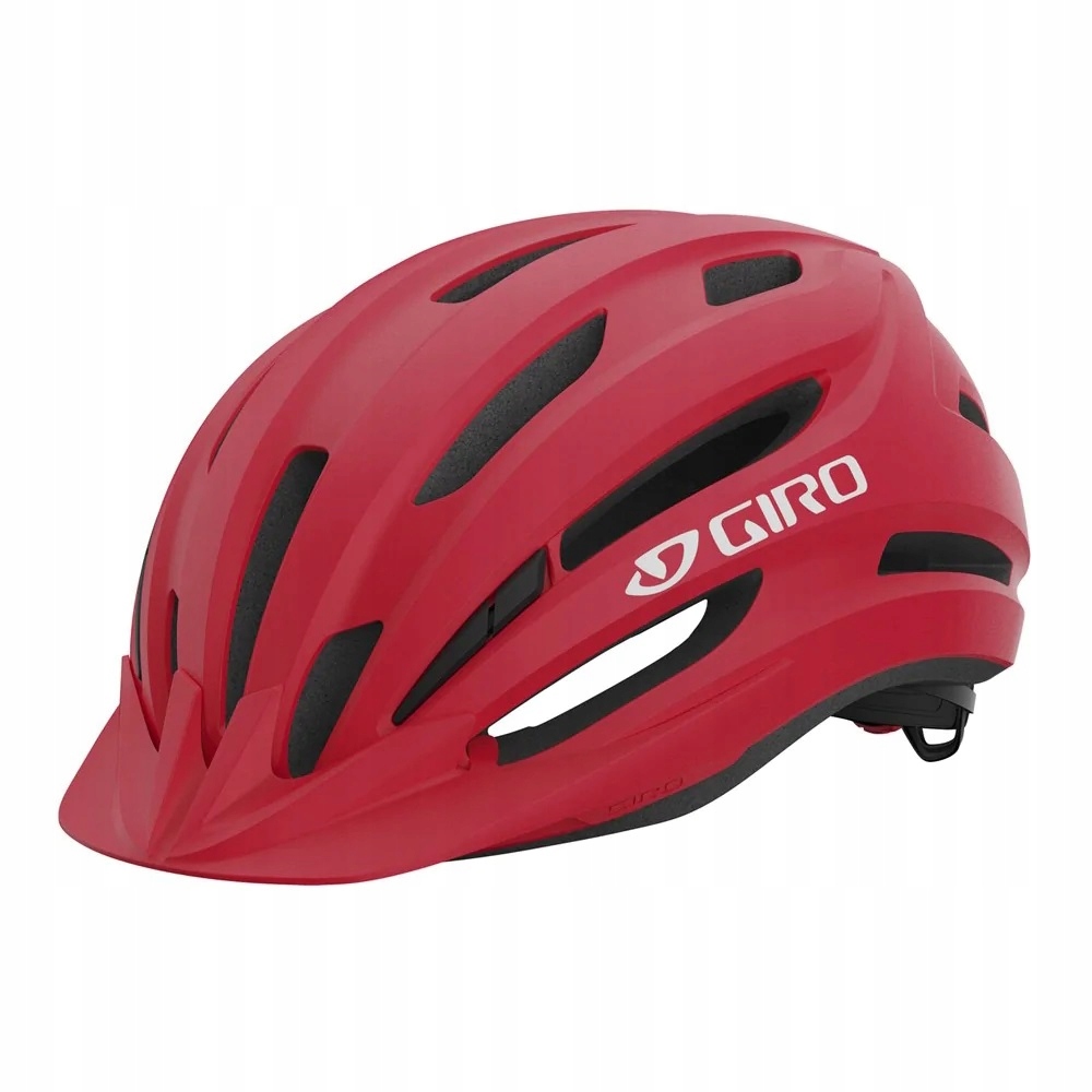 Kask rowerowy Giro Register II matte bright red white r. uniwersalny